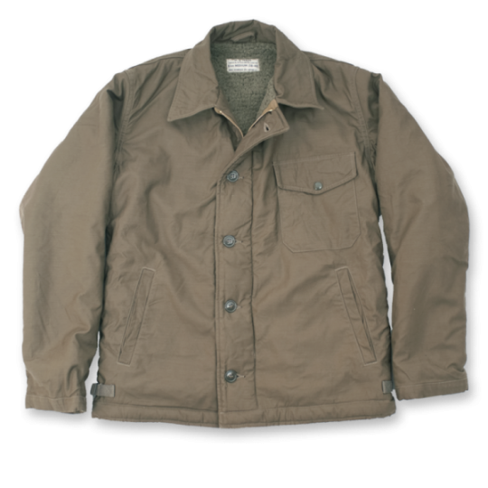 US NAVY A-2 DECK JACKET 【初売り】 swim.main.jp