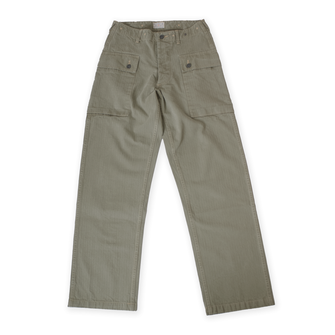 SENA　40s p44 usmc p-44 USMC P-44 HBT Utility Cargo Pants | Monkey Trousers