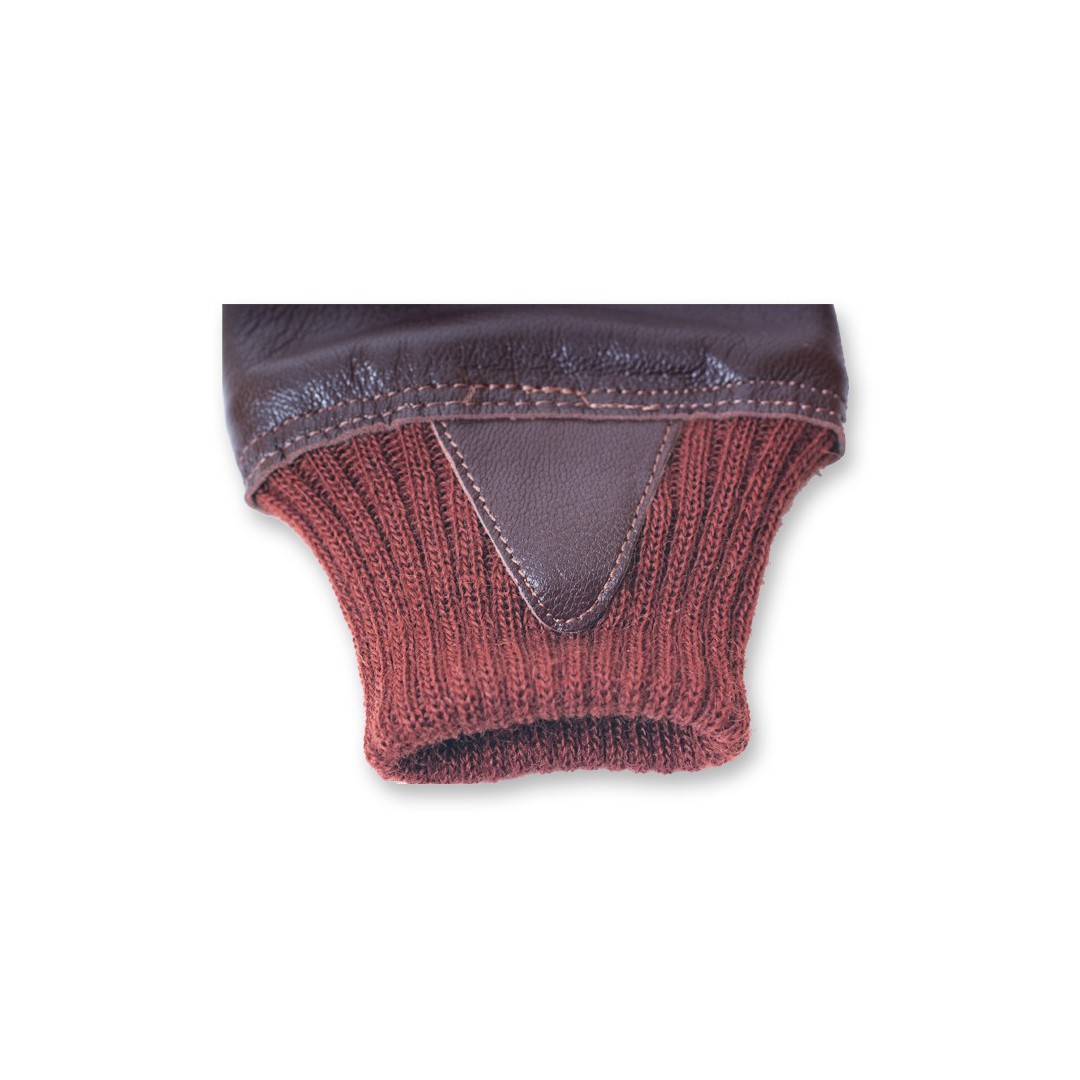 TYPE A-10 FLIGHT GLOVE BROWN CUFF
