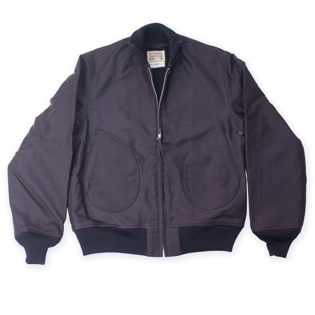 【BUZZ RICKSON】SIZE 34 U.S. NAVY DECK ZIP