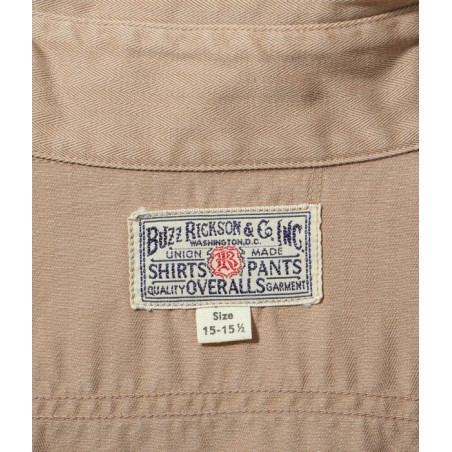 HBT WORK SHIRT, BROWN