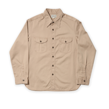 HBT WORK SHIRT, BROWN