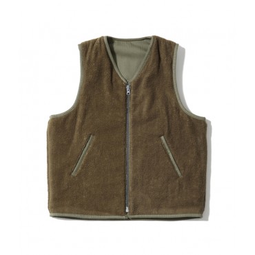 WOOL PILE VEST
