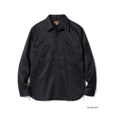 HBT WORK SHIRT, BLACK