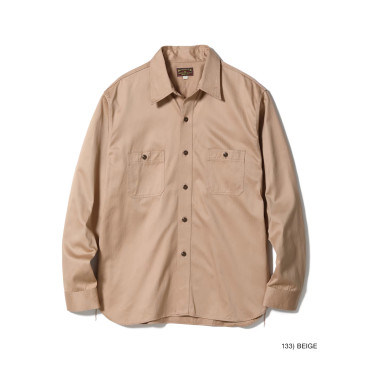 HBT WORK SHIRT, BROWN
