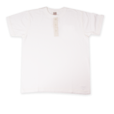 Henley Tee Slub Yarn White...