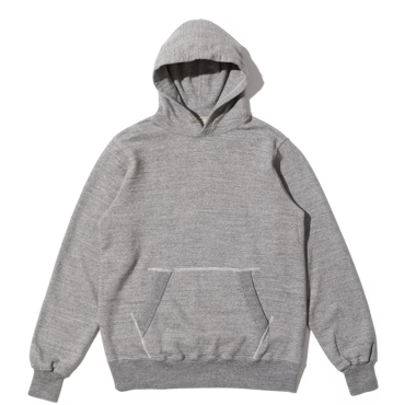 Pullover Sweat Parka Grey...